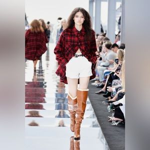 Dundas x Revolve Kate Boot (Carmel Leather)